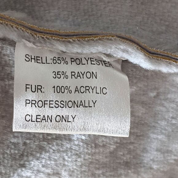 Juliano Celini Women's Suede Faux Leather Jacket Size XL - Picture 11 of 11